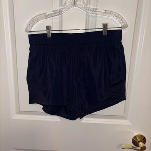 Women’s Athletic Works Running Shorts Navy Blue